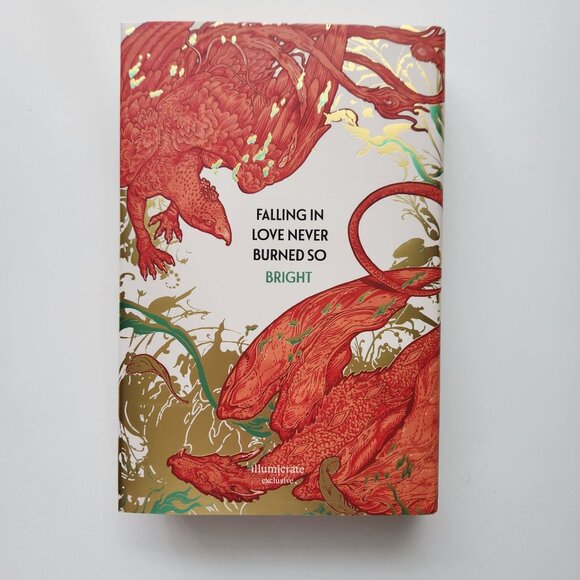 * SIGNED * Illumicrate The Phoenix Keeper By J.A. Maclean Hardcover Book - Picture 5 of 16